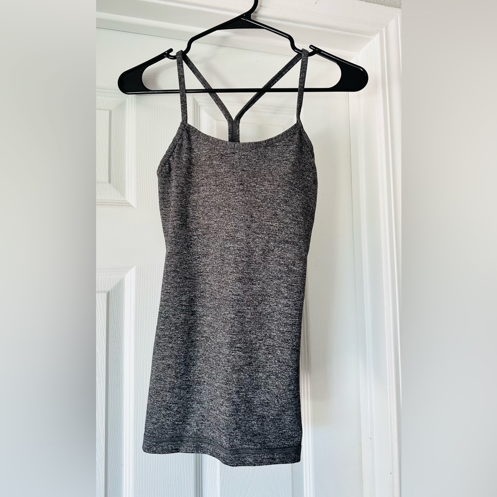 lululemon athletica Gray Tank Top